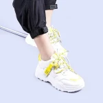 Pantofi sport dama Pemota galbeni
