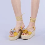 Sandale dama Manya galbene