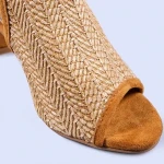 Sandale dama Loris camel