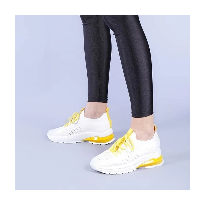 Pantofi sport dama Coralia galbeni