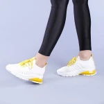 Pantofi sport dama Coralia galbeni