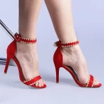 Sandale dama Usaghi rosii