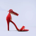 Sandale dama Usaghi rosii