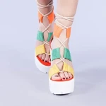 Sandale dama Yasmine rosii