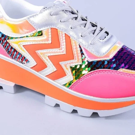 Pantofi sport dama Tereza fucshsia