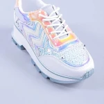 Pantofi sport dama Tereza albi