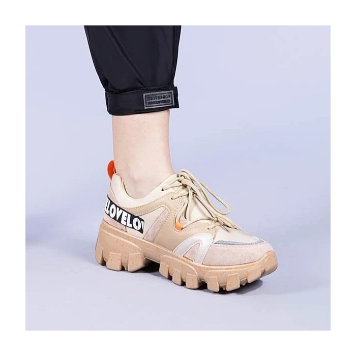Pantofi sport dama Magdalen bej