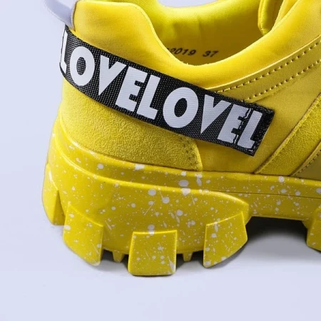 Pantofi sport dama Magdalen galbeni