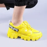 Pantofi sport dama Magdalen galbeni