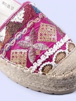 Espadrile dama Natasa roz