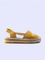 Espadrile dama Mirabela galbene