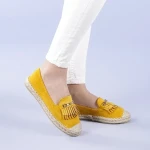 Espadrile dama Rosalyn galbene