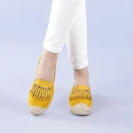Espadrile dama Rosalyn galbene