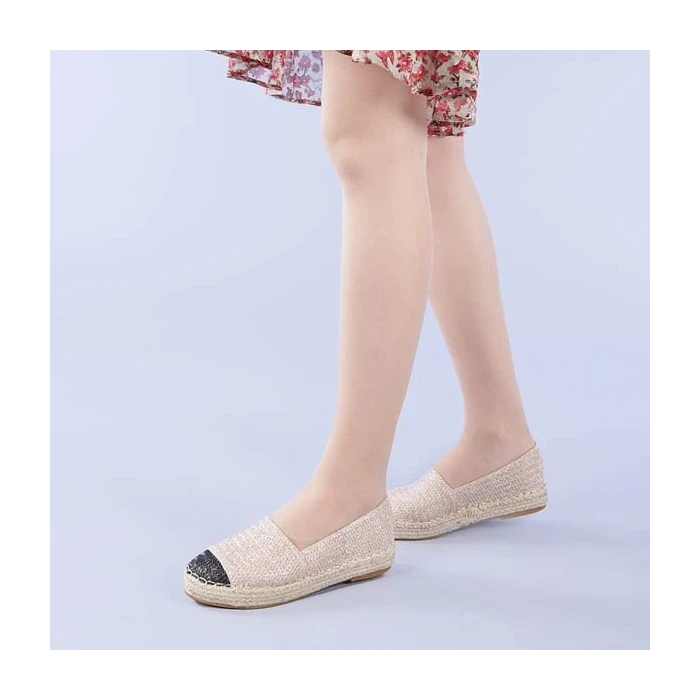 Espadrile dama Cristiana taupe