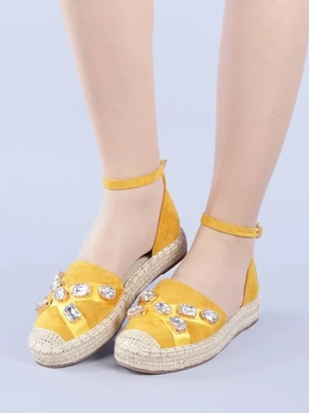 Espadrile dama Raluca galbene