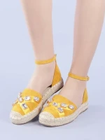 Espadrile dama Raluca galbene