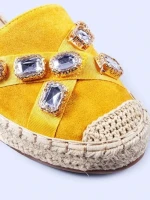 Espadrile dama Raluca galbene