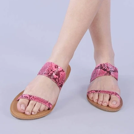 Papuci dama Simina fuchsia
