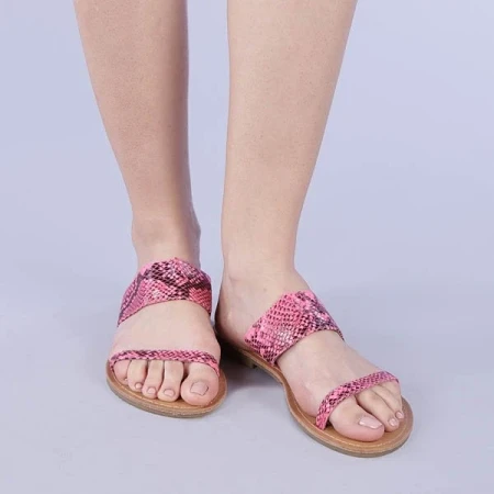 Papuci dama Simina fuchsia