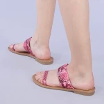 Papuci dama Simina fuchsia