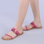 Papuci dama Simina fuchsia