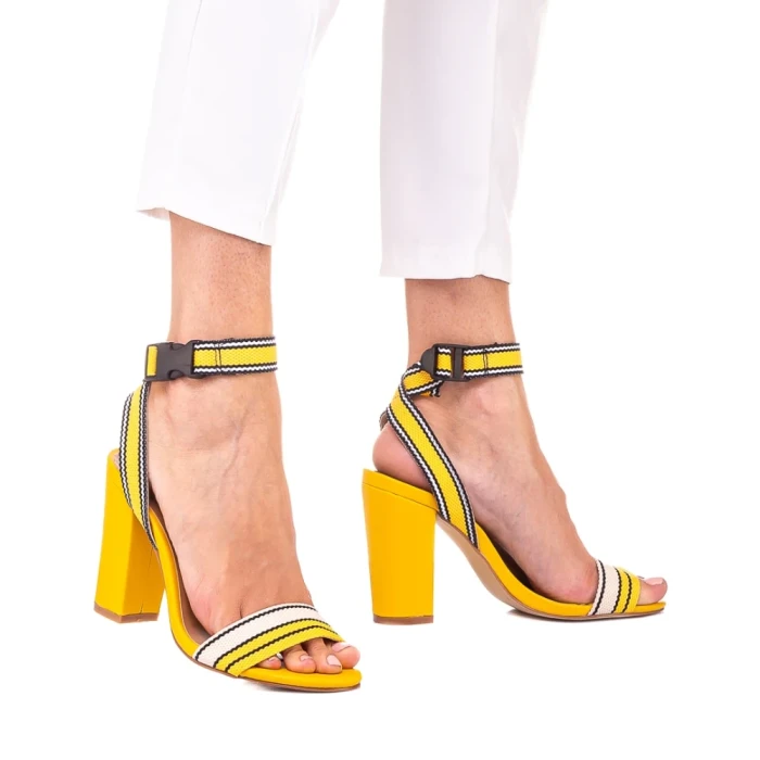 Sandale dama Faith galbene