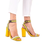 Sandale dama Faith galbene