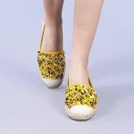 Espadrile dama Chapa galbene