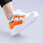Pantofi sport dama Leila portocalii