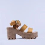 Sandale dama Nicola camel