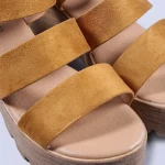 Sandale dama Nicola camel