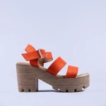 Sandale dama Nicola portocalii