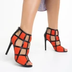 Sandale dama Hortensia portocalii