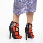 Sandale dama Hortensia portocalii