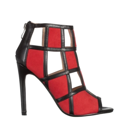 Sandale dama Hortensia rosii