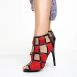 Sandale dama Hortensia rosii