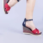 Sandale dama Irina rosii