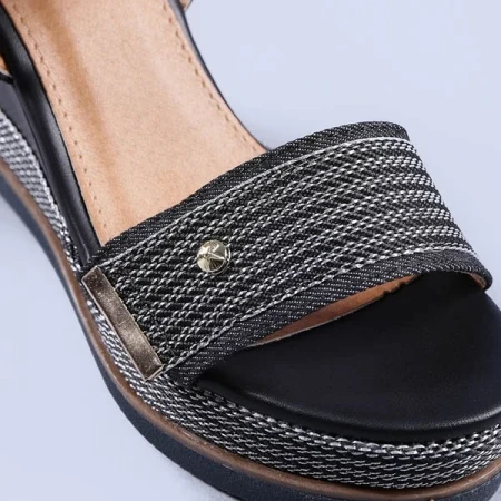 Sandale dama Kalinda negre