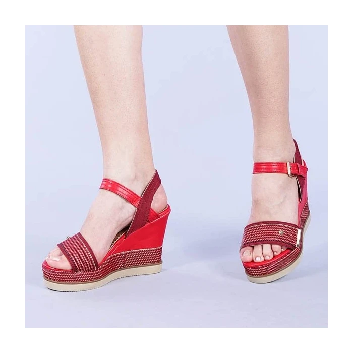 Sandale dama Kalinda rosii