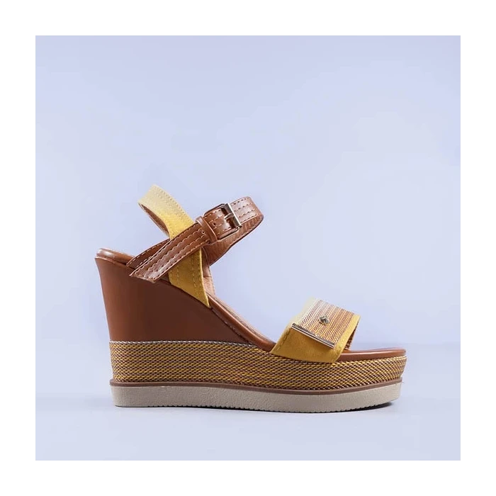 Sandale dama Kalinda galbene