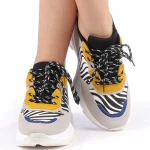 Pantofi sport dama Andra zebra