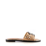 Papuci dama Iuliana roz auriu