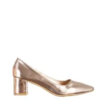Pantofi dama cu toc Afila champanie