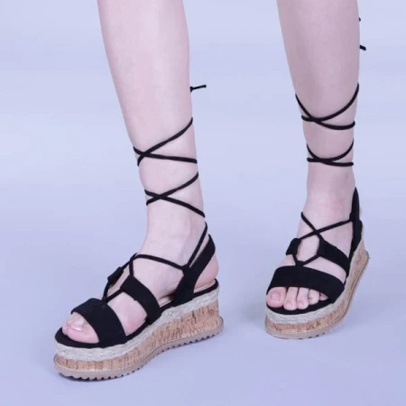 Sandale dama Afina negre