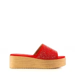 Papuci dama Minodora rosii