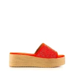 Papuci dama Minodora portocalii