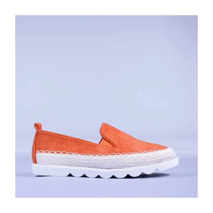 Mocasini dama Beatrice portocalii