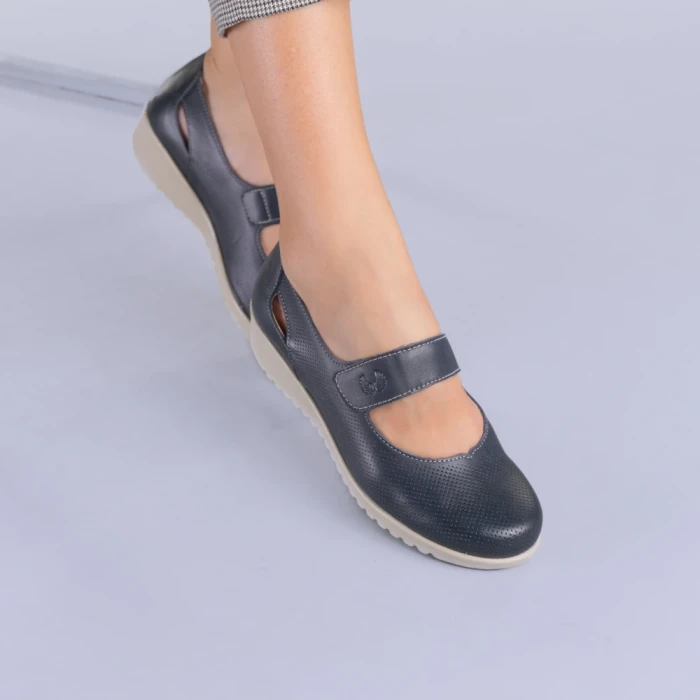 Pantofi casual dama piele Lavia navy