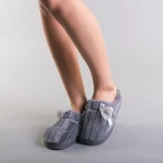 Papuci dama Rema gri