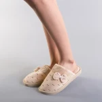 Papuci dama Gisa bej